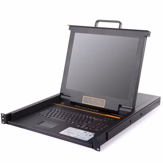 Ht1716 KVM с настраиваемыми разрешениями пользователей и групп для доступа к серверу и управления им